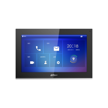 DAHUA - Moniteur 10 Pouces pour interphonie IP