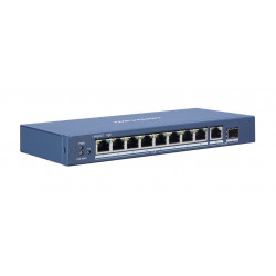 HIKVISION - Switch 8 ports POE Gb + 1 uplink Gb + 1 SFP