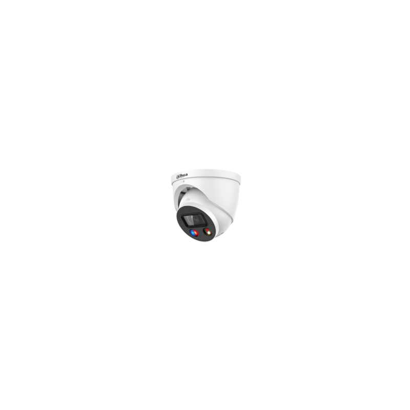 DAHUA - Caméra Turret 4MP, TIOC 2.0, 30m Couleur Noir