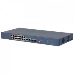 DAHUA - Switch Manageable 16 ports POE + 2 x 1000Mbps + 2 SFP